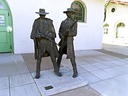 The Tucson Depot where Wyatt Earp in the company of Doc Holliday killed Frank Stilwell.
