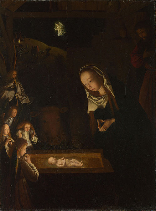 ALT, Geertgen tot Sint Jans, The Nativity at Night, c 1490.