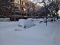 Snehová kalamita v Chicagu v dôsledku snehového efektu Veľkých jazier