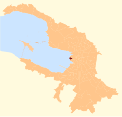 Morskoy Municipal Okrug on the 2006 map of St. Petersburg