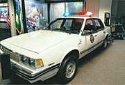 Chevrolet Celebrity Police Cruiser from the 1980s.