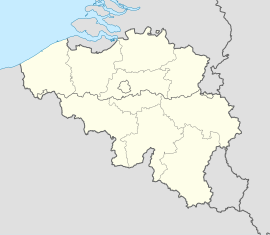 Монс на карти Белгије
