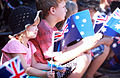 Австралійські діти під час святкування дня АНЗАК