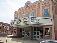 The downtown Culpeper Theater