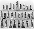 Colección de figuritas de Imhotep.