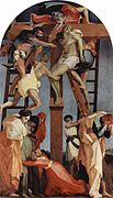 Descendimiento de la Cruz (Rosso Fiorentino 1521, Pinacoteca Comunal, Volterra)