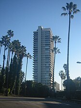 Sierra Towers in West Hollywood, California, by Jack A. Charney