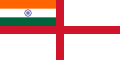 Naval ensign of India (1950–2001)