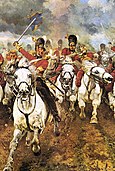 Cavalry at the Battle of Waterloo