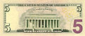 The Lincoln Memorial is on the back of the $5 bill