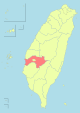 Taiwan ROC political division map Chiayi County.svg