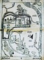 Zemljevid Đông Kinh (Hanoi) leta 1490, ki ga je naslikal cesar Lê Thánh Tông]