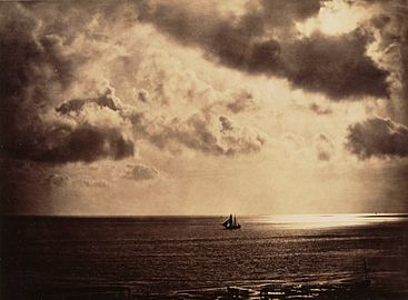 Gustave Le Gray, Brig on the Water, 1856[54]