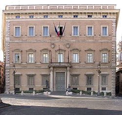Palazzo Valentini sjedište administracije