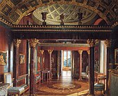 The Agate Pavilion, Tsarskoye Selo, designed by Charles Cameron in "Pompeian" style
