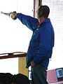 Boris Kokorev from Russia during the ISSF 50 meter pistol 2007 World Cup in Munich.