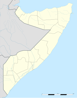 巴拉韦 Baraawe مدينة ﺑَﺮَﺍﻭَة‎在Somalia的位置