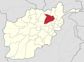Poziția localității Provincia Baghlan