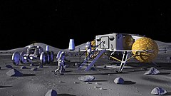 NASA lunar outpost concept, 2006