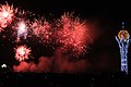 Fireworks in Pavlodar (Central Embankment)