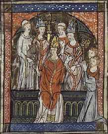 The ordination of St Vedast.