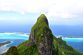 Tropska klima na otoku Bora Bora (Francuska Polinezija)