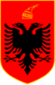 Arms of Albania.