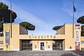 Image 61Entrance to Cinecittà in Rome, the largest film studio in Europe (from Culture of Italy)