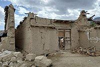 The June 2022 Afghanistan earthquake caused severe destruction and many villages were destroyed.