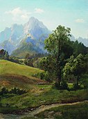 «Альпійський пейзаж», приватна колекція