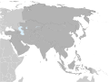 Location Map Asia.svg: Gray location map of Asia based off national borders as of 2009