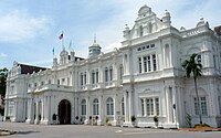 The city hall in George Town, Malaysia, serves as the seat of Penang Island City Council.[310]