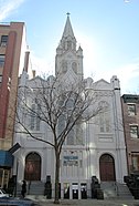 Paul Robeson Theater, formerly the Fourth Universalist Church, Fort Greene, Brooklyn (1833–34)