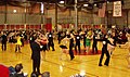 Image 13Intermediate level international-style Latin dancing at the 2006 MIT ballroom dance competition. A judge stands in the foreground. (from Latin American culture)