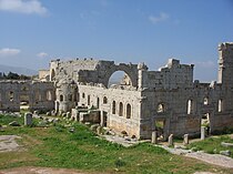 Sv. Sīmaņa Stilīta bazilika (475) 30km no Halebas, Sīrija.