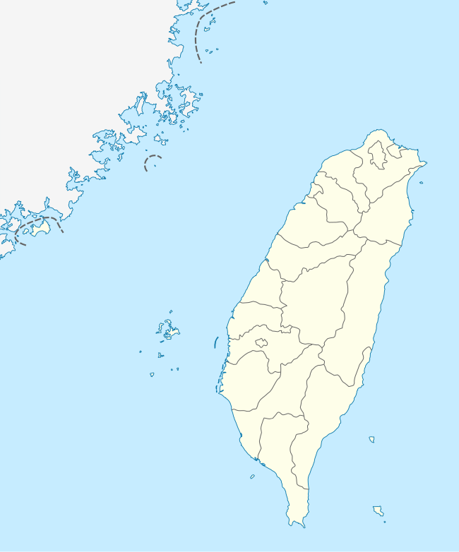 臺灣世界遺產潛力點在臺灣的位置