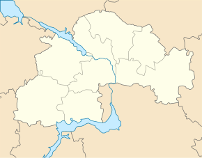 Павлоград. Карта розташування: Дніпропетровська область