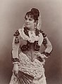 Image 2 Célestine Galli-Marié Photograph credit: Nadar; restored by Adam Cuerden Célestine Galli-Marié (1837–1905) was a French mezzo-soprano who is most famous for creating the title role in the opera Carmen by Georges Bizet. It was said that, during the opera's 33rd performance on 2 June 1875, Galli-Marié had a premonition of Bizet's death while singing in the third act, and fainted when she left the stage; the composer in fact died that night and the next performance was cancelled due to her indisposition. This photograph by Nadar depicts Galli-Marié as the titular character in Carmen. More selected portraits