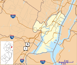 Secaucus is located in Hudson County, New Jersey