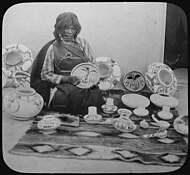 Iris Nampeyo, Hopi-Tewa potter, 1900