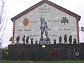 Ulster Volunteers mural in Newtownabbey