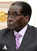 Robert Mugabe in 2015