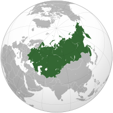Lokasi Uni Soviet