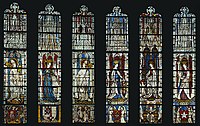The Virgin Mary and Five Standing Saints above Predella Panels Full.jpg