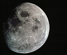 Moon image by Apollo 8 crew, 1968