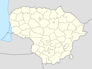 Кенаса (Вільнюс). Карта розташування: Литва