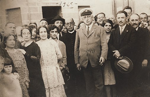 Visita do Xeneral Primo de Rivera a Mondariz, 1928.