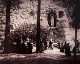 The Grotto of Our Lady of Lourdes, 1896