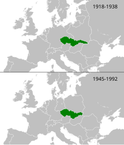 Czechoslovakia during the interwar period and the Cold War