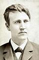 توماس ادیسون مخترع جوان در سال ۱۸۷۸